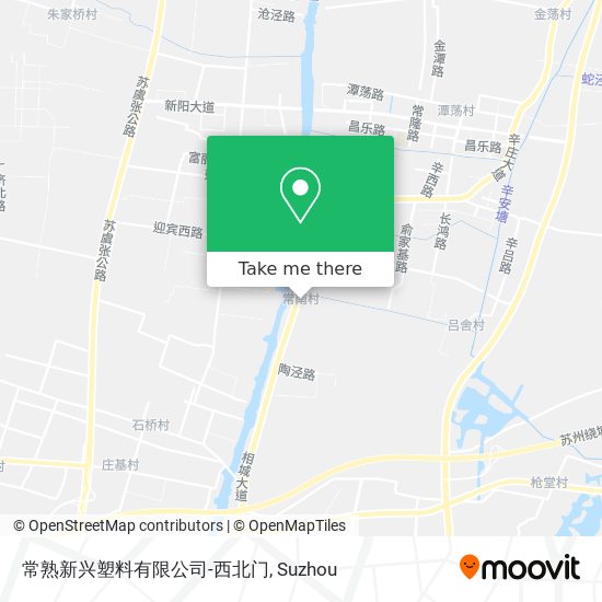 常熟新兴塑料有限公司-西北门 map