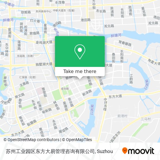 苏州工业园区东方大易管理咨询有限公司 map
