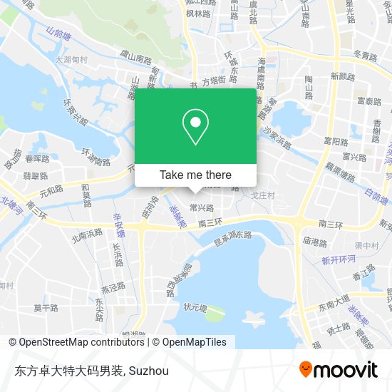 东方卓大特大码男装 map