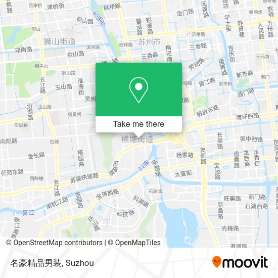 名豪精品男装 map