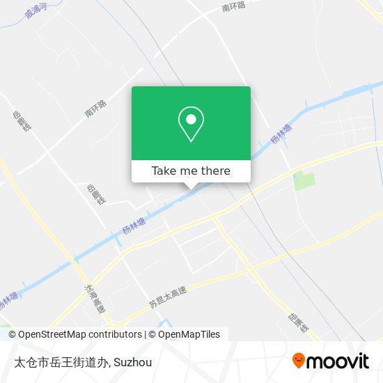 太仓市岳王街道办 map