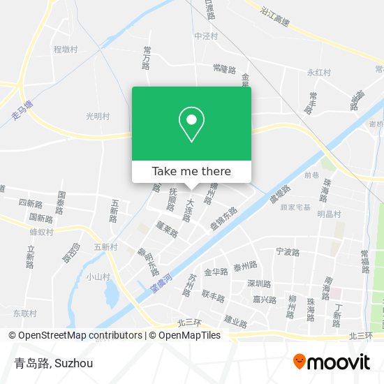 青岛路 map