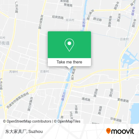 东大家具厂 map