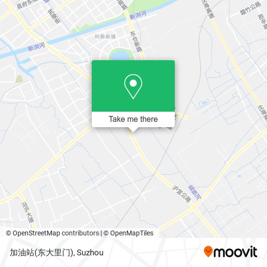 加油站(东大里门) map