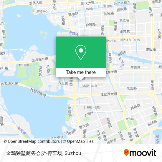 金鸡独墅商务会所-停车场 map