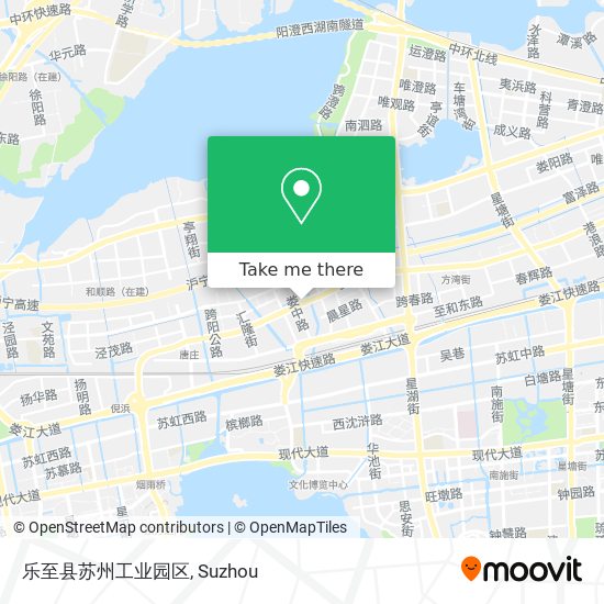 乐至县苏州工业园区 map