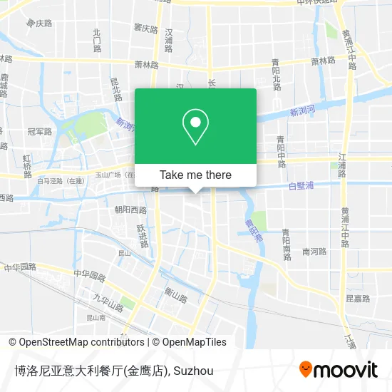 博洛尼亚意大利餐厅(金鹰店) map