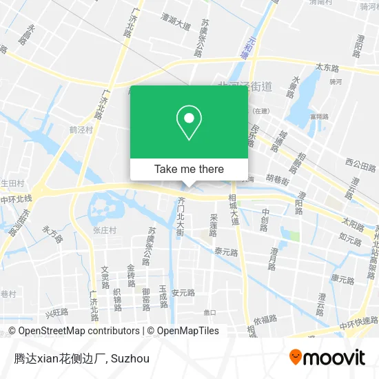 腾达xian花侧边厂 map