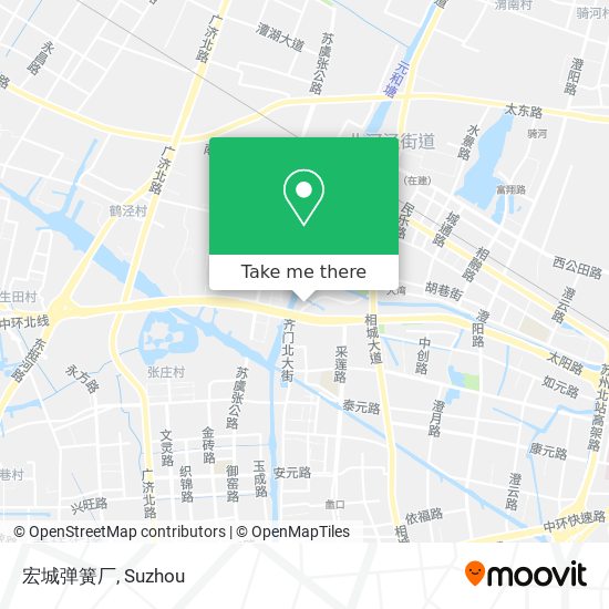 宏城弹簧厂 map
