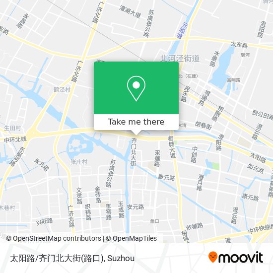 太阳路/齐门北大街(路口) map