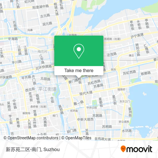 新苏苑二区-南门 map