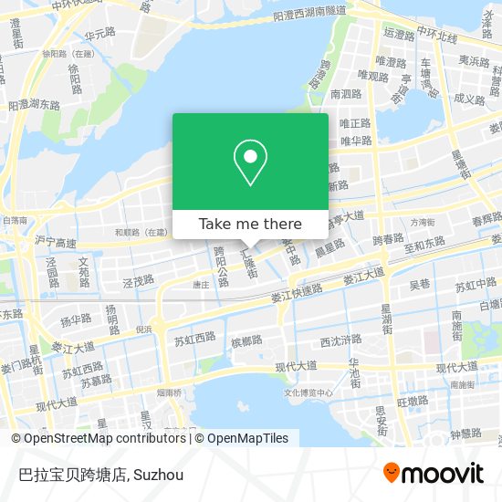 巴拉宝贝跨塘店 map
