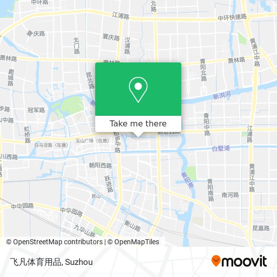 飞凡体育用品 map