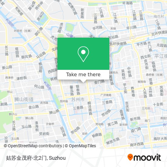 姑苏金茂府-北2门 map
