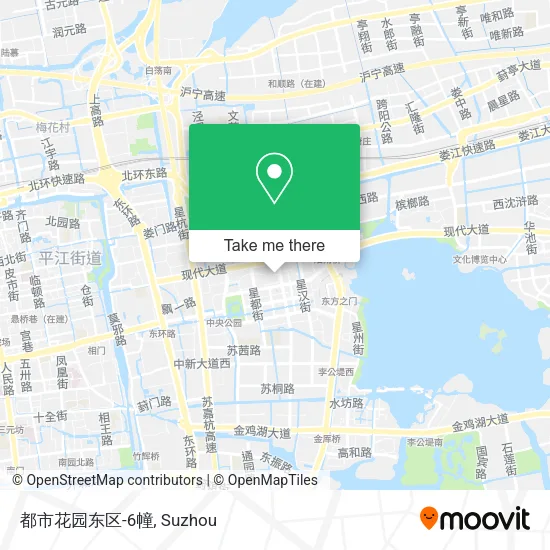 都市花园东区-6幢 map