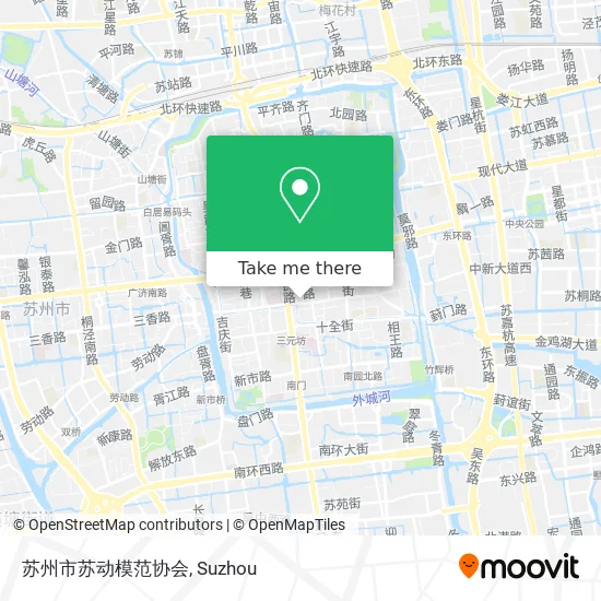苏州市苏动模范协会 map