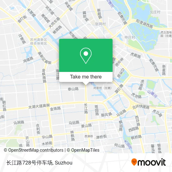 长江路728号停车场 map