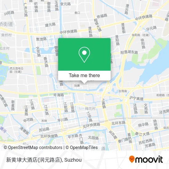 新黄埭大酒店(润元路店) map
