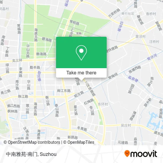 中南雅苑-南门 map