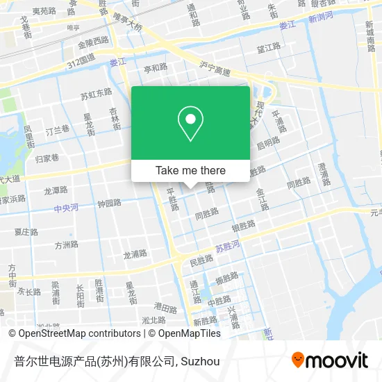 普尔世电源产品(苏州)有限公司 map