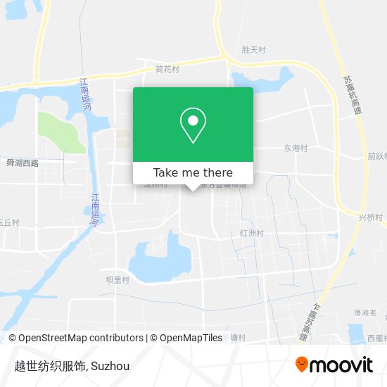 越世纺织服饰 map