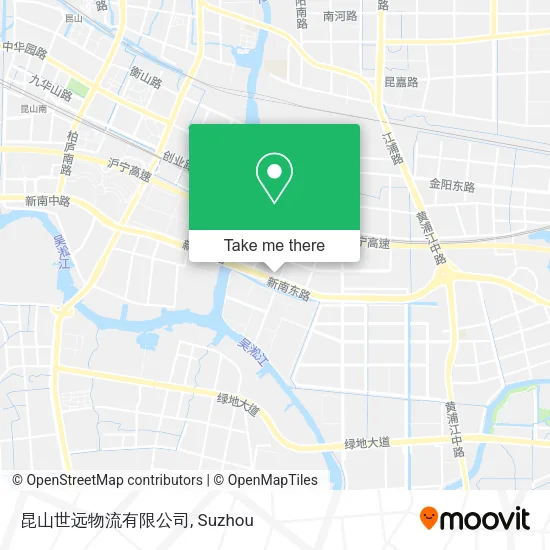 昆山世远物流有限公司 map