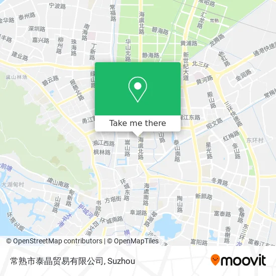 常熟市泰晶贸易有限公司 map