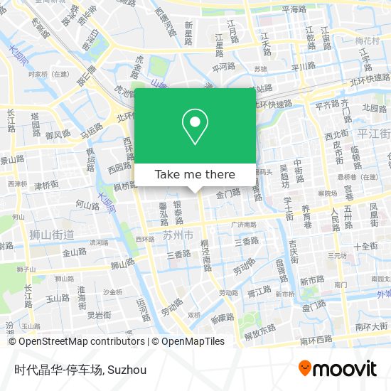 时代晶华-停车场 map