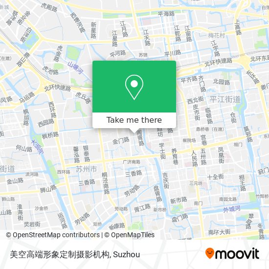 美空高端形象定制摄影机构 map