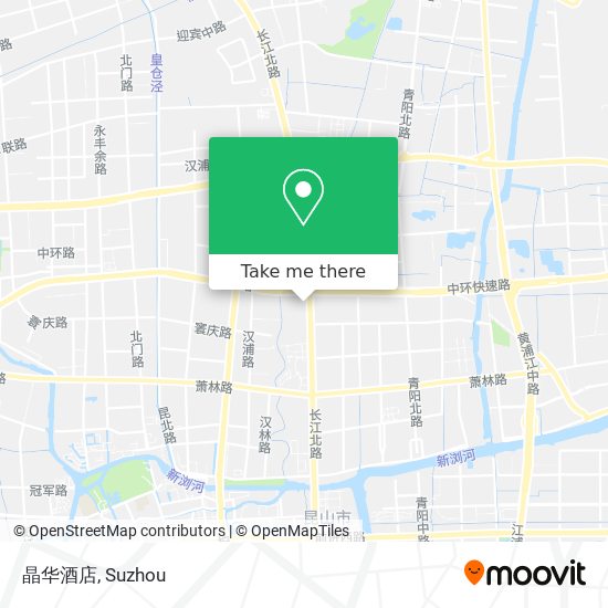 晶华酒店 map