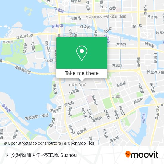 西交利物浦大学-停车场 map