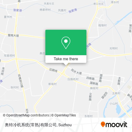 奥特冷机系统(常熟)有限公司 map