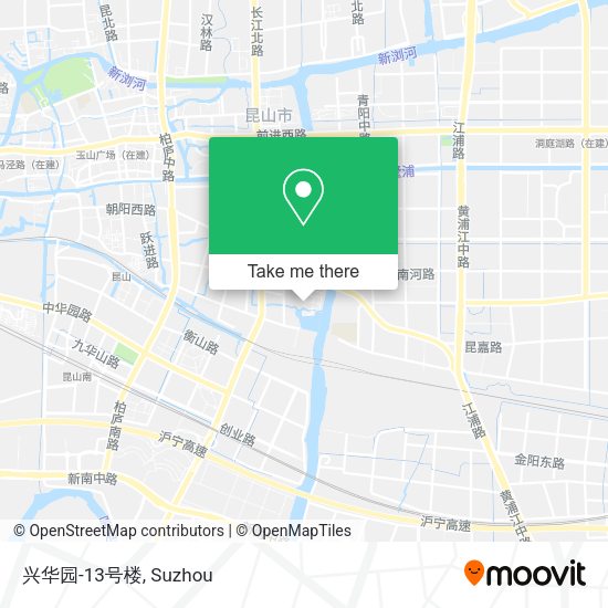 兴华园-13号楼 map