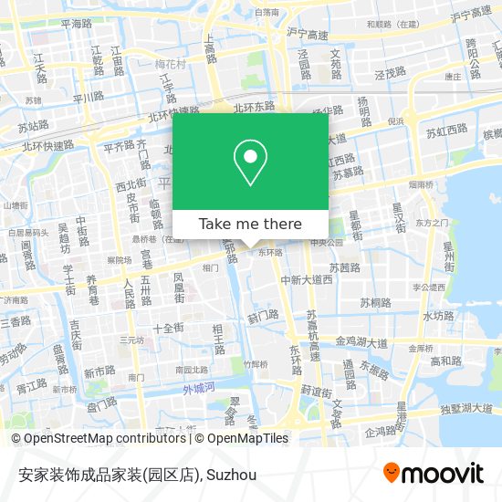 安家装饰成品家装(园区店) map