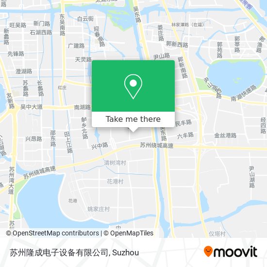 苏州隆成电子设备有限公司 map