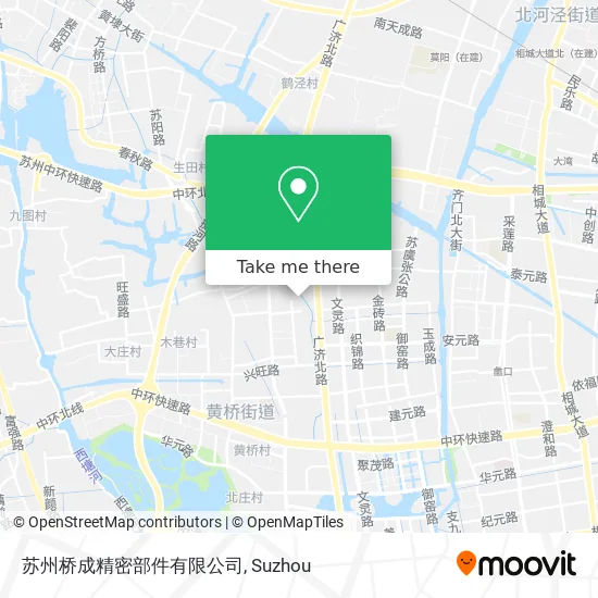 苏州桥成精密部件有限公司 map
