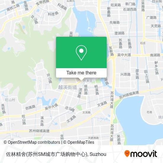佐林精舍(苏州SM城市广场购物中心) map