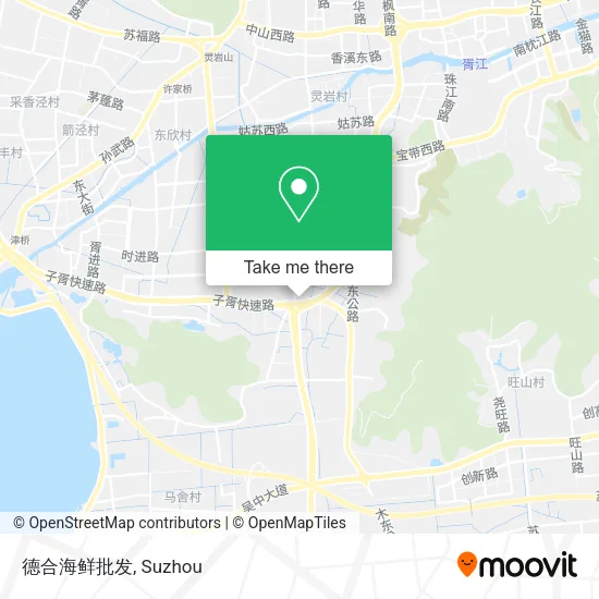 德合海鲜批发 map