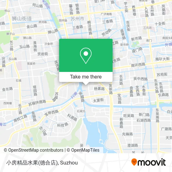 小房精品水果(德合店) map