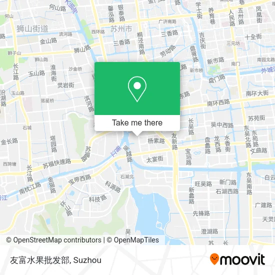 友富水果批发部 map