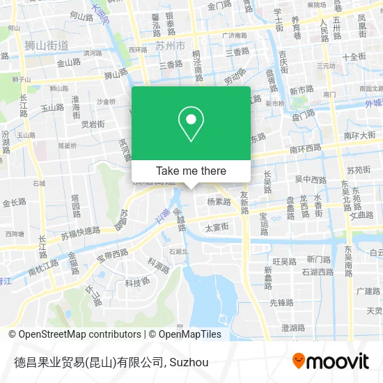 德昌果业贸易(昆山)有限公司 map