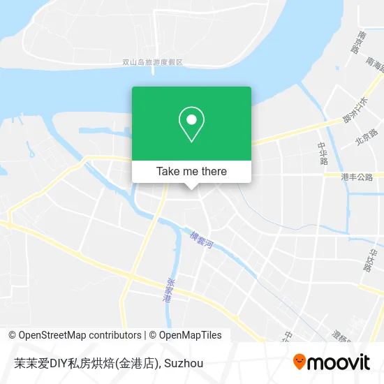 茉茉爱DIY私房烘焙(金港店) map