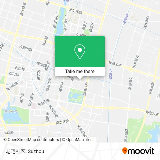 老宅社区 map