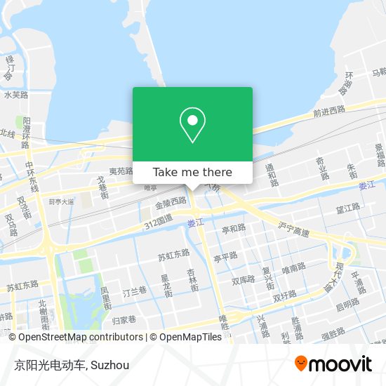 京阳光电动车 map