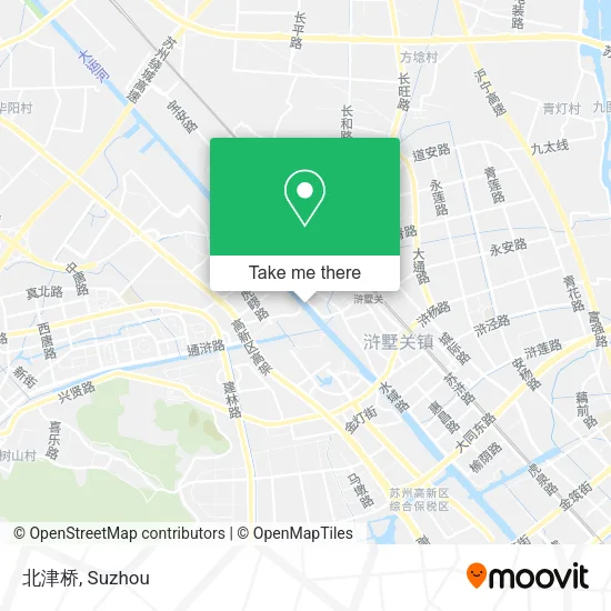 北津桥 map