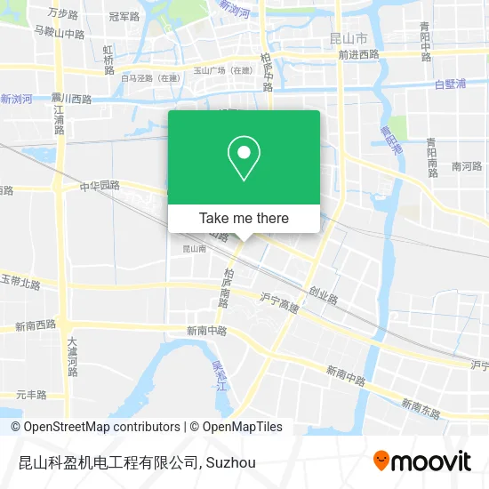 昆山科盈机电工程有限公司 map