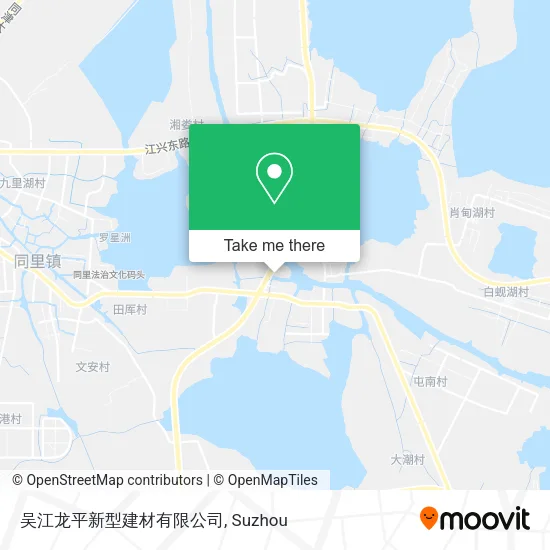 吴江龙平新型建材有限公司 map