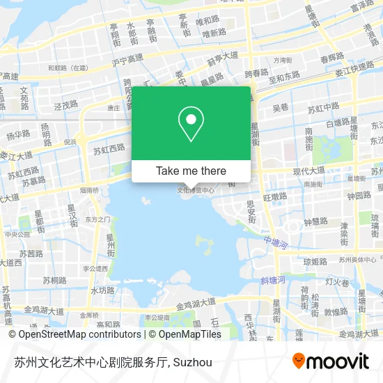 苏州文化艺术中心剧院服务厅 map