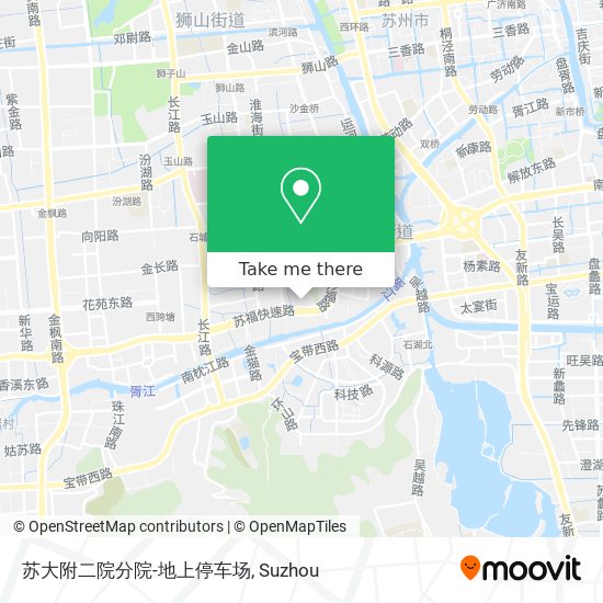 苏大附二院分院-地上停车场 map