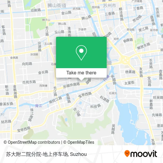 苏大附二院分院-地上停车场 map